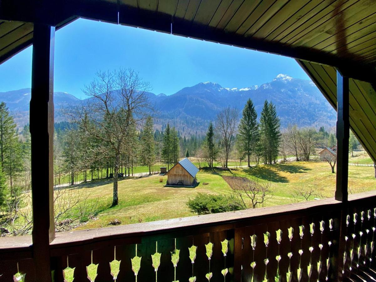 Villa Pocitniska Hisa Eros Bohinj Esterno foto